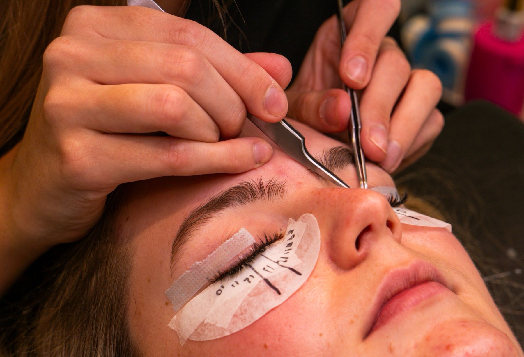 Wimpernverlängerung bei Labeauté